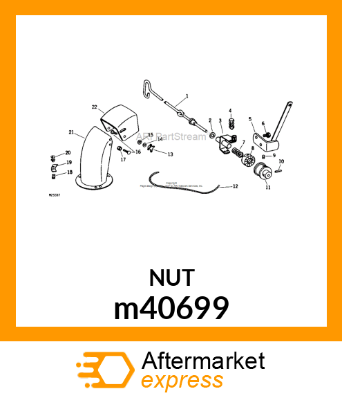 NUT, STOP m40699