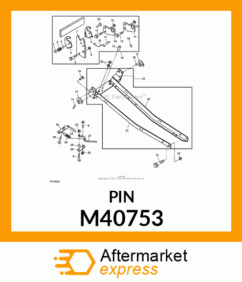 PIN, DRILLED M40753