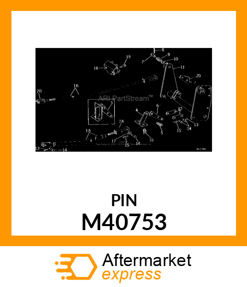 PIN, DRILLED M40753