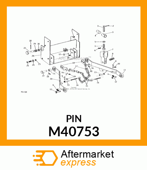 PIN, DRILLED M40753