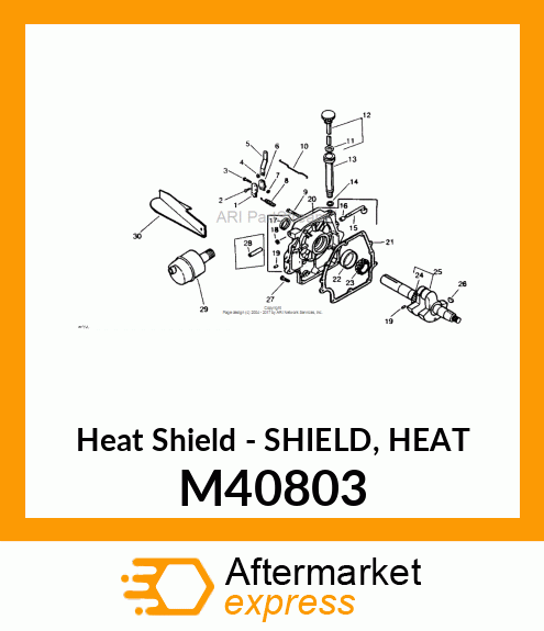 Heat Shield - SHIELD, HEAT M40803
