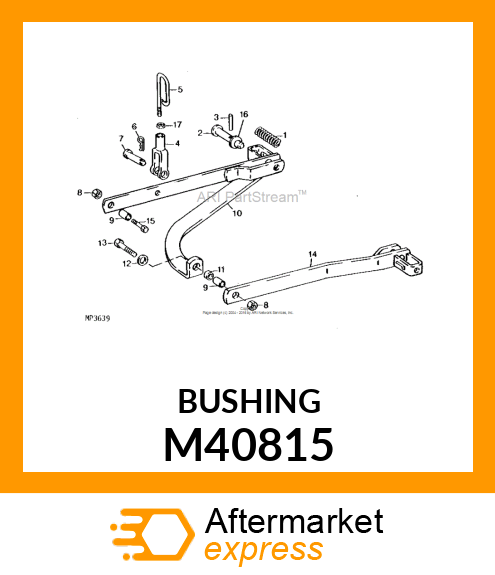 BEARING, IDLER ARM M40815