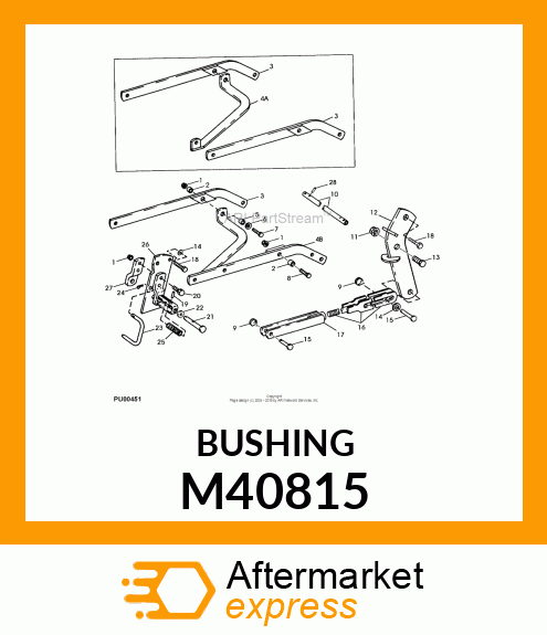 BEARING, IDLER ARM M40815