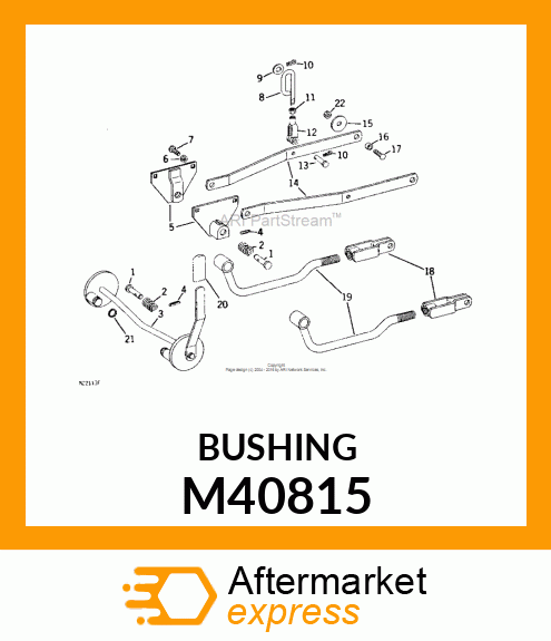 BEARING, IDLER ARM M40815