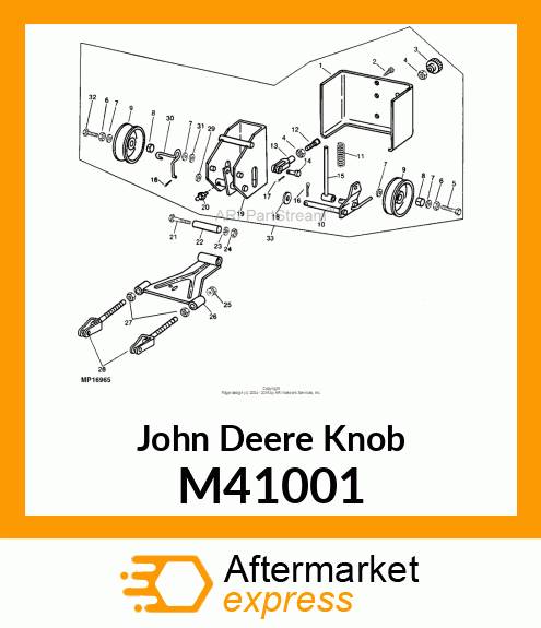 KNOB M41001