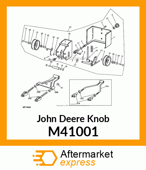 KNOB M41001