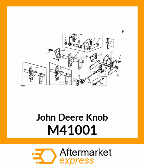 KNOB M41001