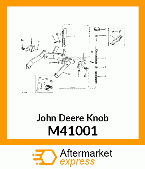 KNOB M41001