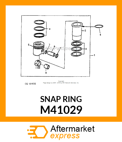 SNAP RING M41029