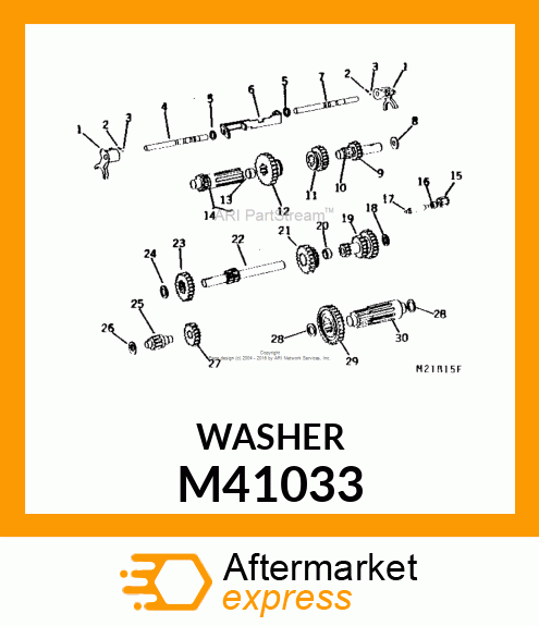 2PK Washer M41033