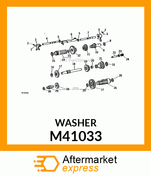 2PK Washer M41033