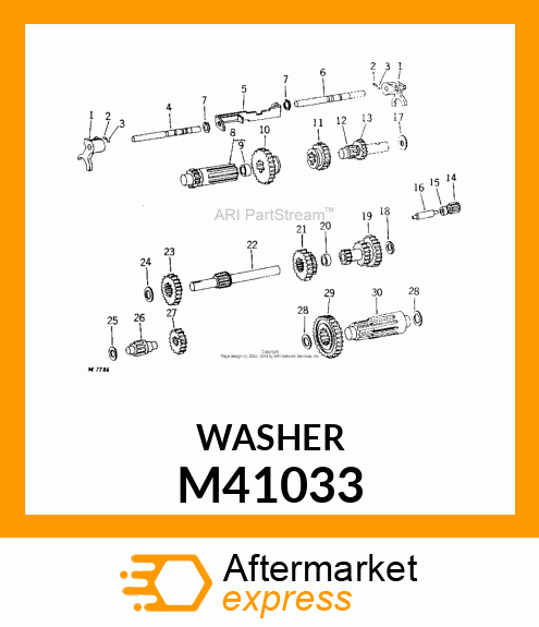 2PK Washer M41033