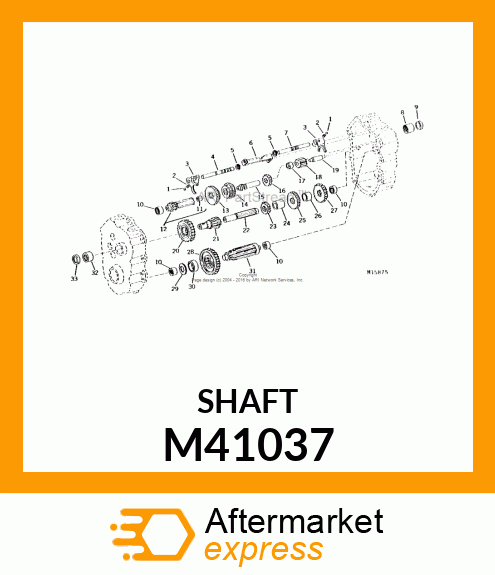 Shifter Rod M41037