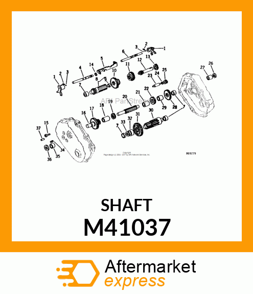 Shifter Rod M41037