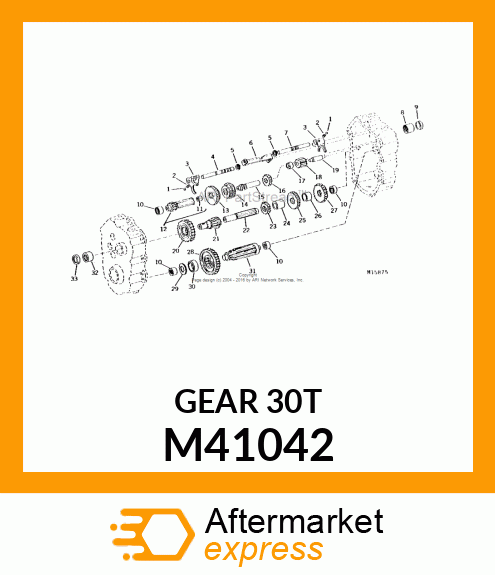 Spur Gear M41042