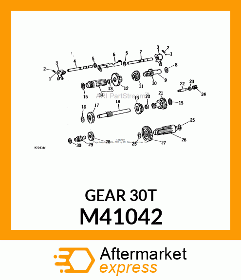 Spur Gear M41042