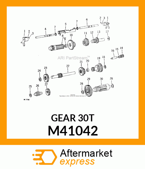 Spur Gear M41042