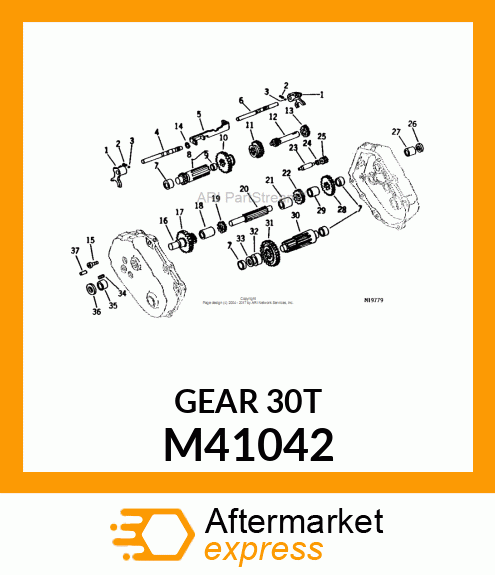 Spur Gear M41042