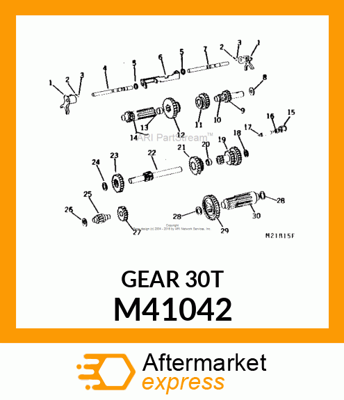 Spur Gear M41042