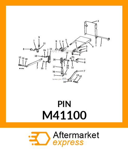 PIN FASTENER, PIN, DRAFT M41100