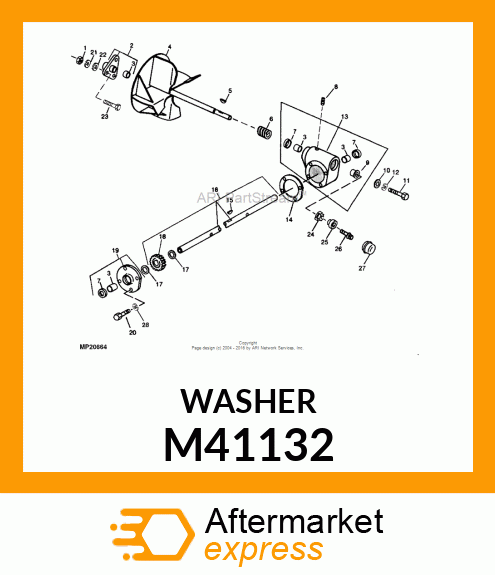 WASHER M41132