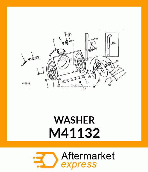 WASHER M41132