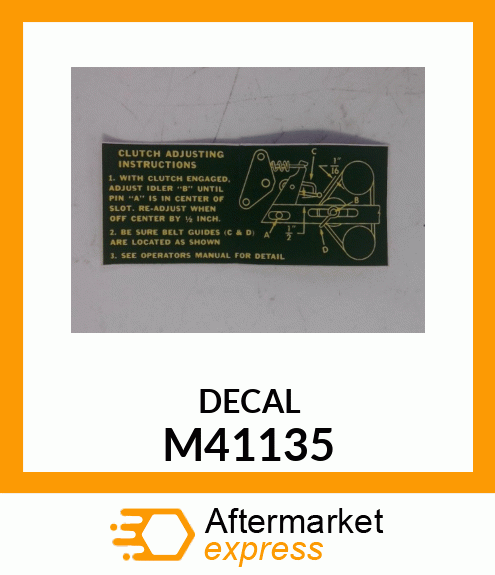 Label M41135