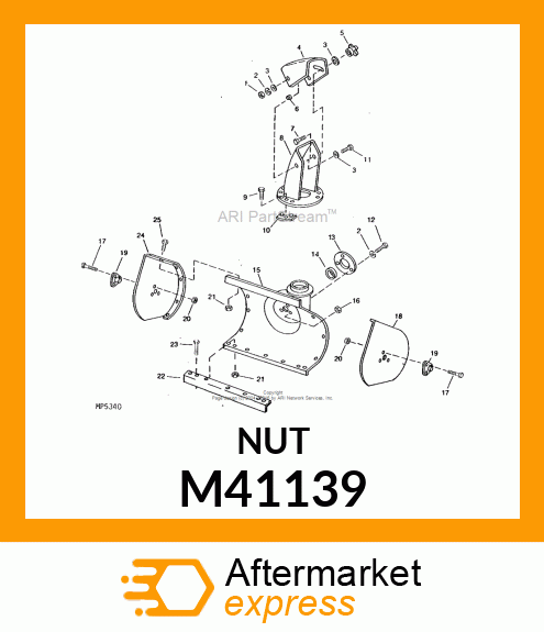 NUT M41139