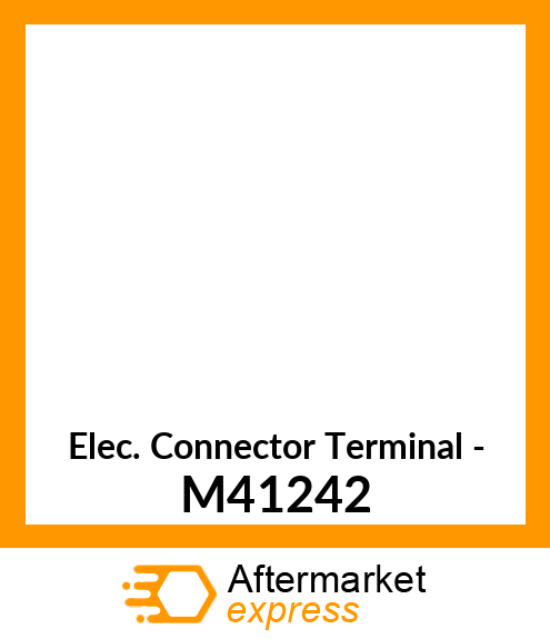 Elec. Connector Terminal - M41242