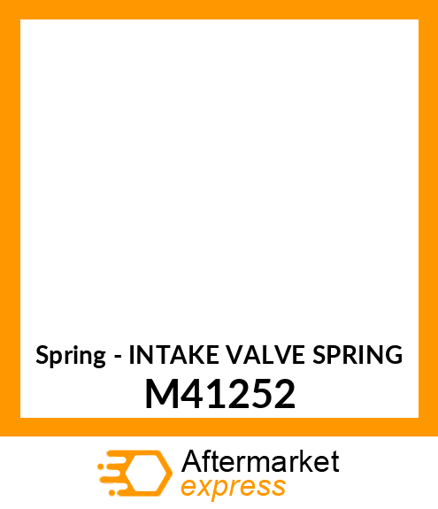Spring - INTAKE VALVE SPRING M41252