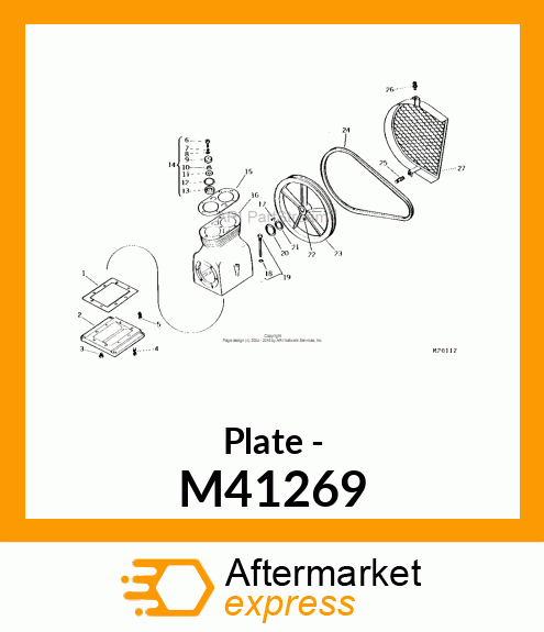 Plate - M41269