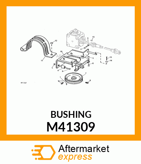 TUBE, ICHAIN TIGHTENER M41309