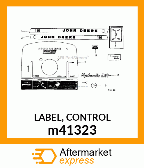 LABEL, CONTROL m41323