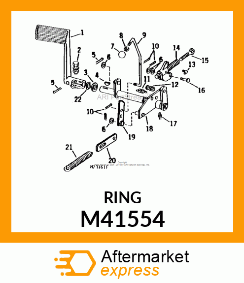 Washer - WASHER, SPRING M41554