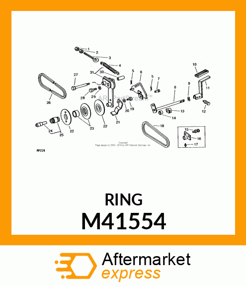 Washer - WASHER, SPRING M41554