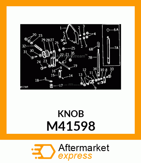 KNOB CLUTCH M41598