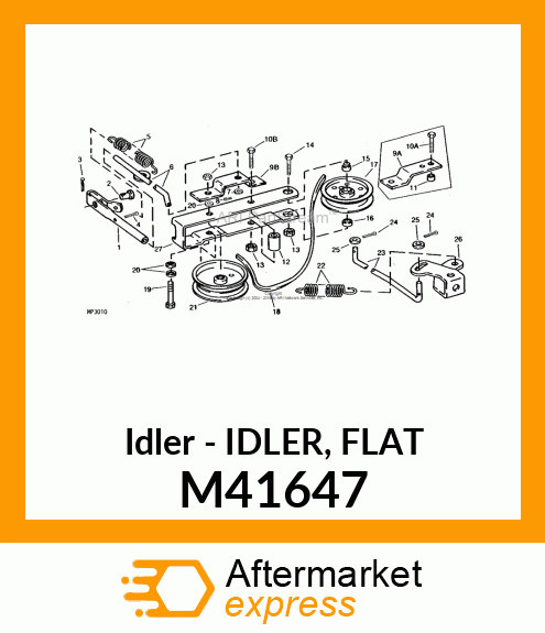 Idler - IDLER, FLAT M41647