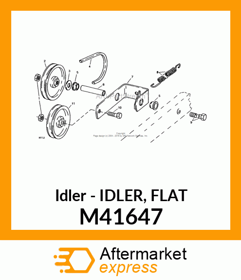 Idler - IDLER, FLAT M41647