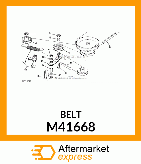 Belt M41668