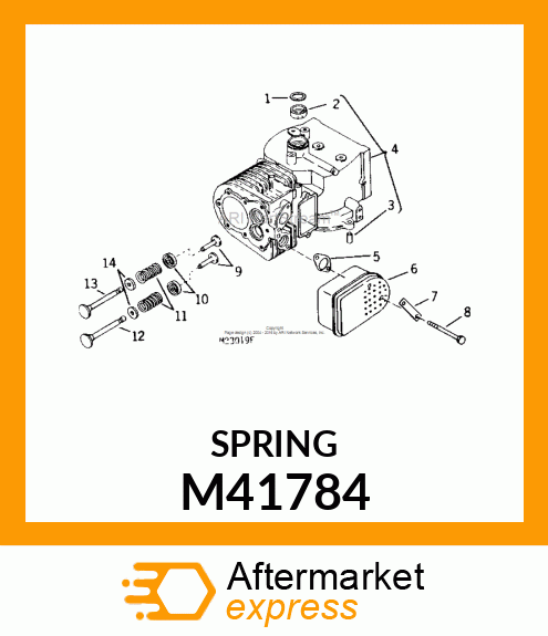 Spring M41784