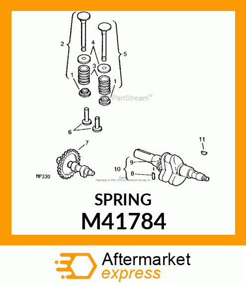 Spring M41784