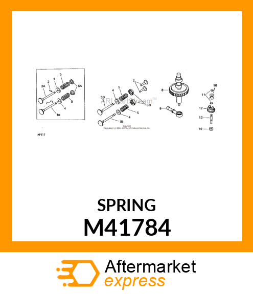 Spring M41784