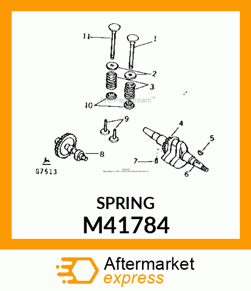 Spring M41784
