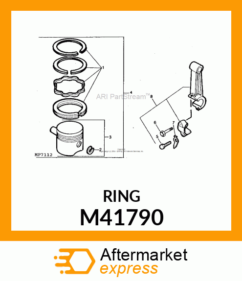 10PK Snap Ring M41790