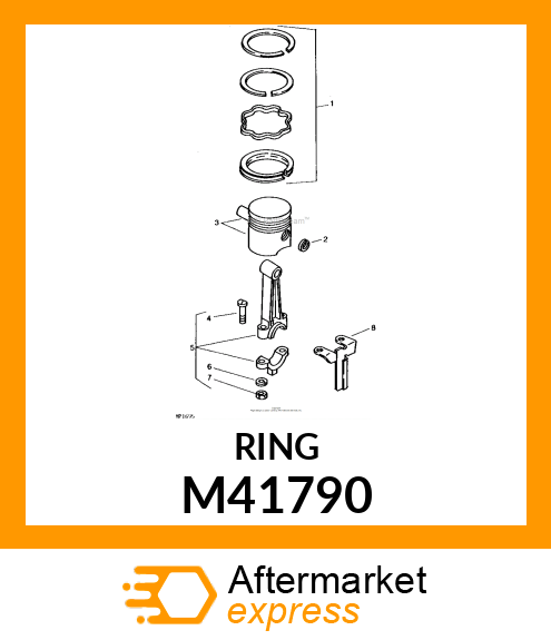 10PK Snap Ring M41790