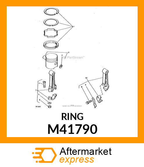 10PK Snap Ring M41790