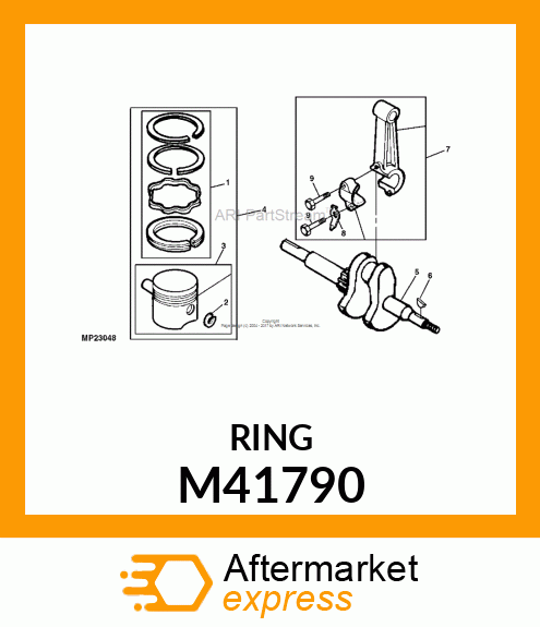 10PK Snap Ring M41790