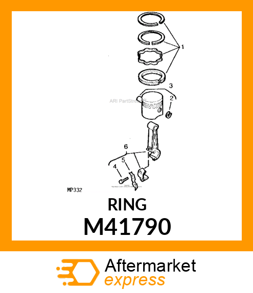 10PK Snap Ring M41790