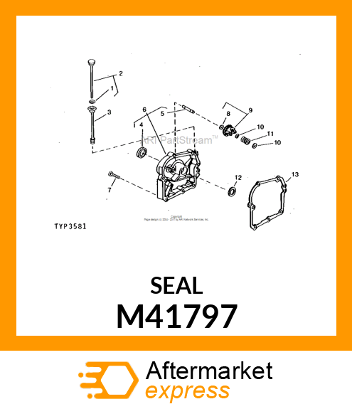 OIL SEAL M41797