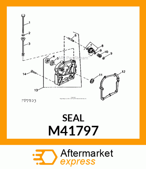 OIL SEAL M41797